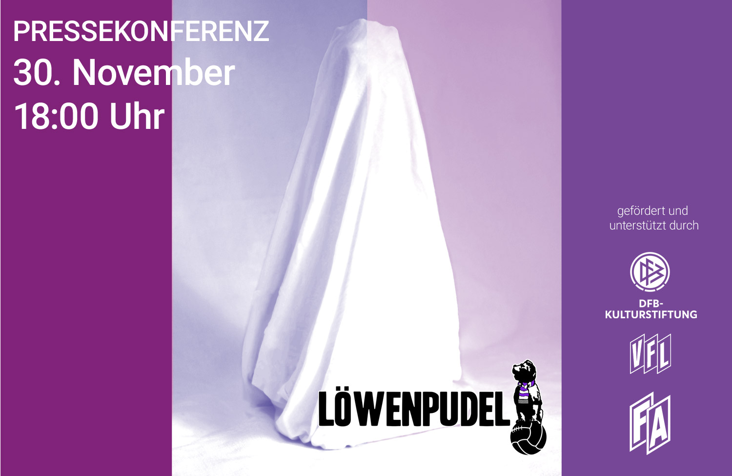 Pressekonferenz - Vorstellung des Publikumpreises "Löwenpudel"