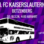 Mit dem FA-Bus in die Pfalz – Auswärts beim 1. FC Kaiserslautern