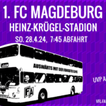 Mit der Fanabteilung nach Magdeburg