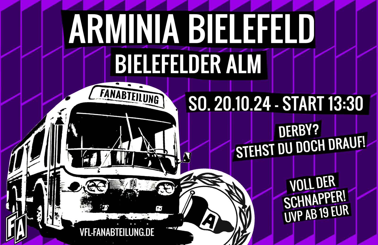 Mit der FA nach Bielefeld 2.0 (nur BUSFAHRT)