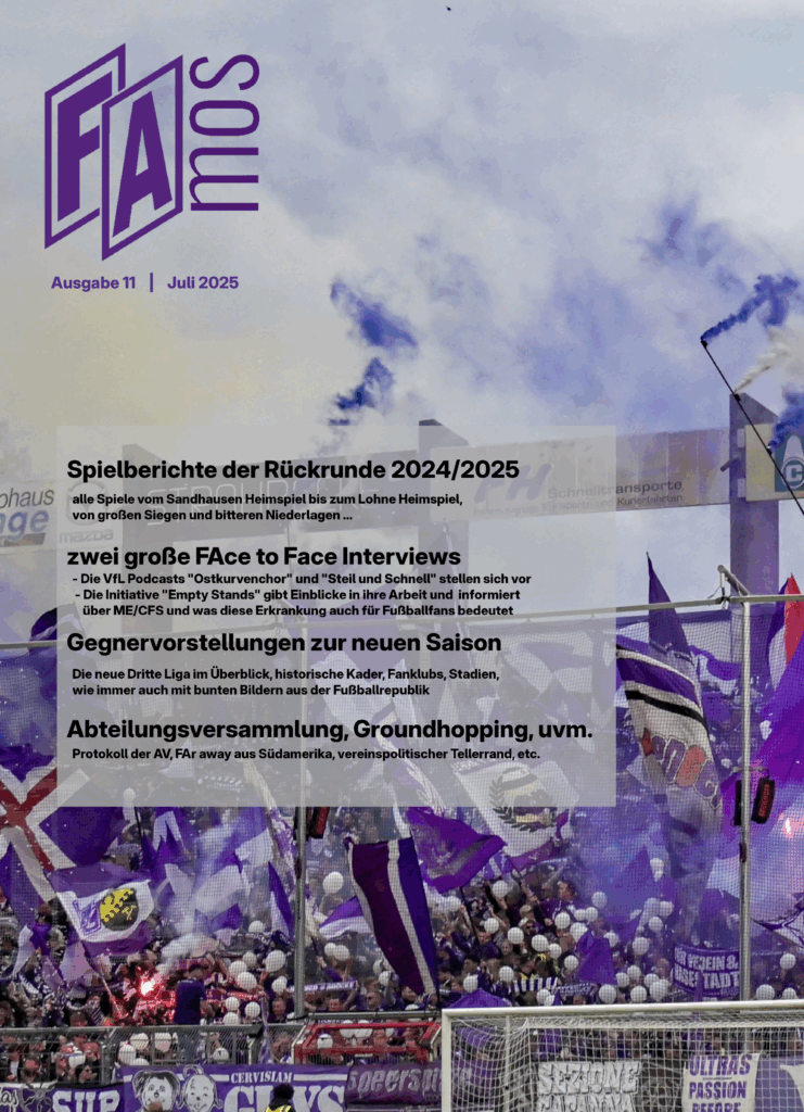 FAmos "das Fanzine der Fanabteilung" Ausgabe 11