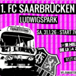 Mit der Fanabteilung nach Saarbrücken